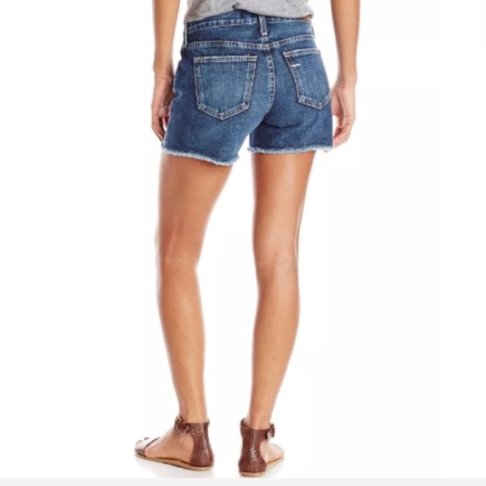 {Big Star} Alex Mid-Rise Printed Boho Denim Shorts - Picture 7 of 7